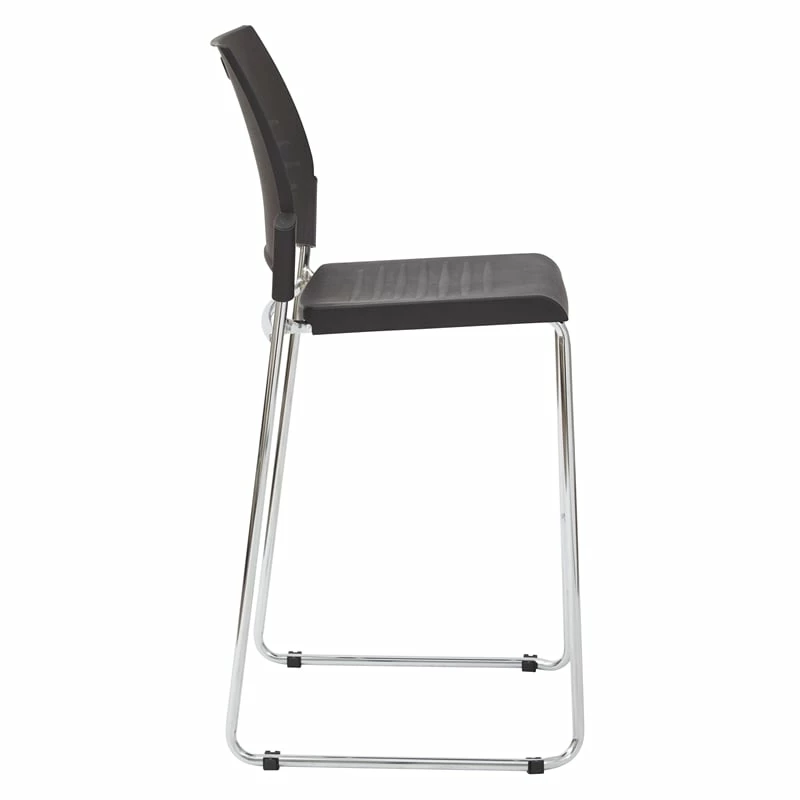 Best reviews of โจ OSP Home Furnishings Tall Black Stacking And Ganging Chair With Plastic Seat And Back ๐ฅ 4 Best reviews of โจ OSP Home Furnishings Tall Black Stacking And Ganging Chair With Plastic Seat And Back ๐ฅ - Image 4
