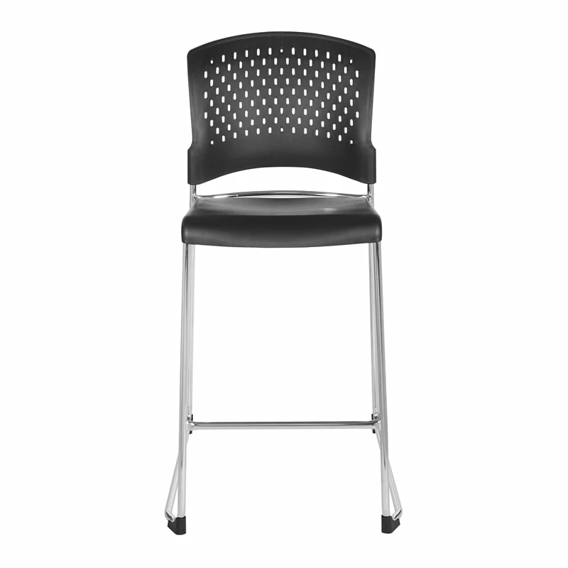 Deals ๐ OSP Home Furnishings Tall Stacking Chair With Plastic Seat And Back And Chrome Frame 2-pack ๐ 2 Deals ๐ OSP Home Furnishings Tall Stacking Chair With Plastic Seat And Back And Chrome Frame 2-pack ๐ - Image 2