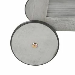 Coupon 🥰 Safavieh Renzo Eucalyptus Wood Indoor/Outdoor Bar Cart In Gray 🧨 -Guest Chairs Sales 2574112 5 L