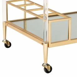 Cheap π₯ Baxton Studio Rosalina Gold Metal And Mirrored Glass Wine Cart π€© 12 Cheap π₯ Baxton Studio Rosalina Gold Metal And Mirrored Glass Wine Cart π€© -Guest Chairs Sales 2574327 4 L