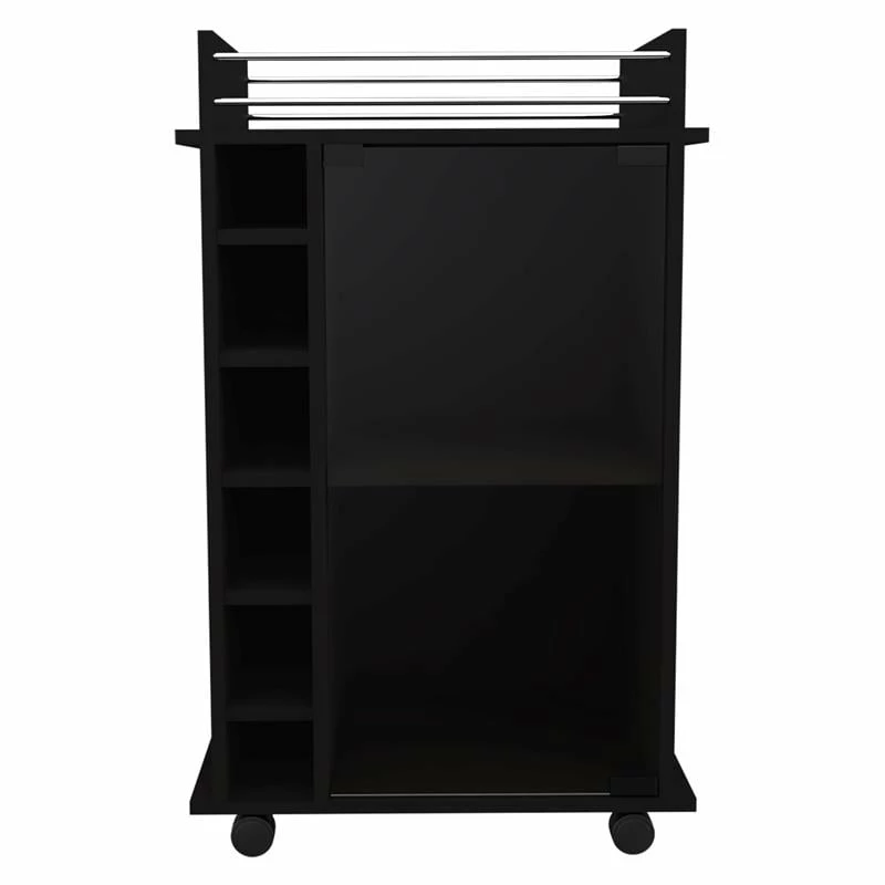 Deals π Levan Home Dukat Bar Cart Engineered Wood In Black βοΈ 1 Deals π Levan Home Dukat Bar Cart Engineered Wood In Black βοΈ