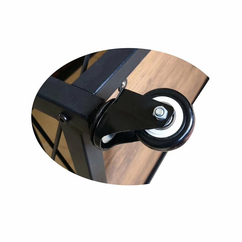 Best Sale ❤️ IN Room Furniture Designs Traditional Metal Serving Cart In Black/Walnut ✔️ 7 Best Sale ❤️ IN Room Furniture Designs Traditional Metal Serving Cart In Black/Walnut ✔️ - Image 7