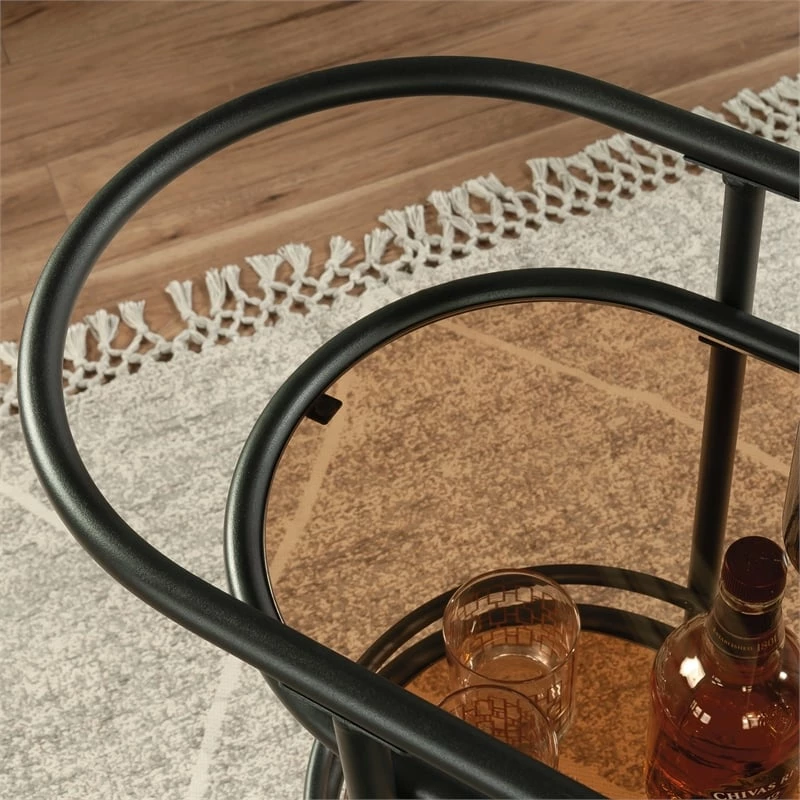 Coupon π€© Sauder Coral Cape Metal Bar Cart In Black π 11 Coupon π€© Sauder Coral Cape Metal Bar Cart In Black π - Image 11