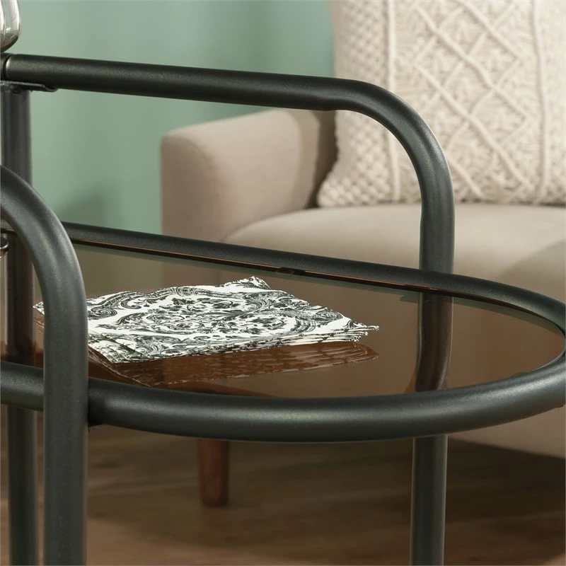 Coupon π€© Sauder Coral Cape Metal Bar Cart In Black π 6 Coupon π€© Sauder Coral Cape Metal Bar Cart In Black π - Image 6