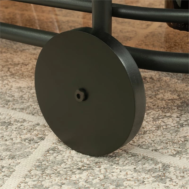 Coupon π€© Sauder Coral Cape Metal Bar Cart In Black π 7 Coupon π€© Sauder Coral Cape Metal Bar Cart In Black π - Image 7