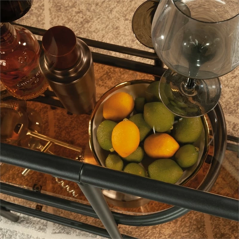 Coupon π€© Sauder Coral Cape Metal Bar Cart In Black π 10 Coupon π€© Sauder Coral Cape Metal Bar Cart In Black π - Image 10