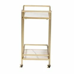 Buy 𧨠Baxton Studio Louise Gold Metal And White Marble 2-Tier Wine Cart π 10 Buy 𧨠Baxton Studio Louise Gold Metal And White Marble 2-Tier Wine Cart π -Guest Chairs Sales 2620966 2 L