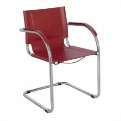 Top 10 🔥 Safco Flaunt Guest Chair Red Leather In Red 🌟