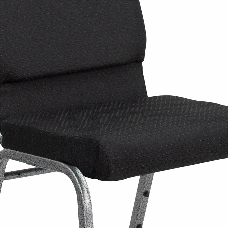Buy π Flash Furniture Hercules Series Church Stacking Guest Chair In Black π 3 Buy π Flash Furniture Hercules Series Church Stacking Guest Chair In Black π - Image 3