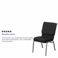 Buy π Flash Furniture Hercules Series Church Stacking Guest Chair In Black π 17 Buy π Flash Furniture Hercules Series Church Stacking Guest Chair In Black π -Guest Chairs Sales 454456 3 L