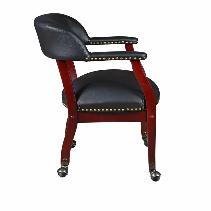 Top 10 ๐ฅ Regency Ivy League Captain Guest Chair With Casters In Black โ 4 Top 10 ๐ฅ Regency Ivy League Captain Guest Chair With Casters In Black โ - Image 4