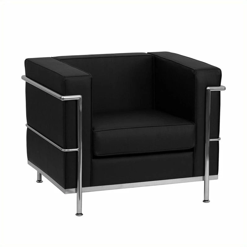 Deals ๐ Flash Furniture Hercules Regal Leather Chair In Black ๐ 1 Deals ๐ Flash Furniture Hercules Regal Leather Chair In Black ๐