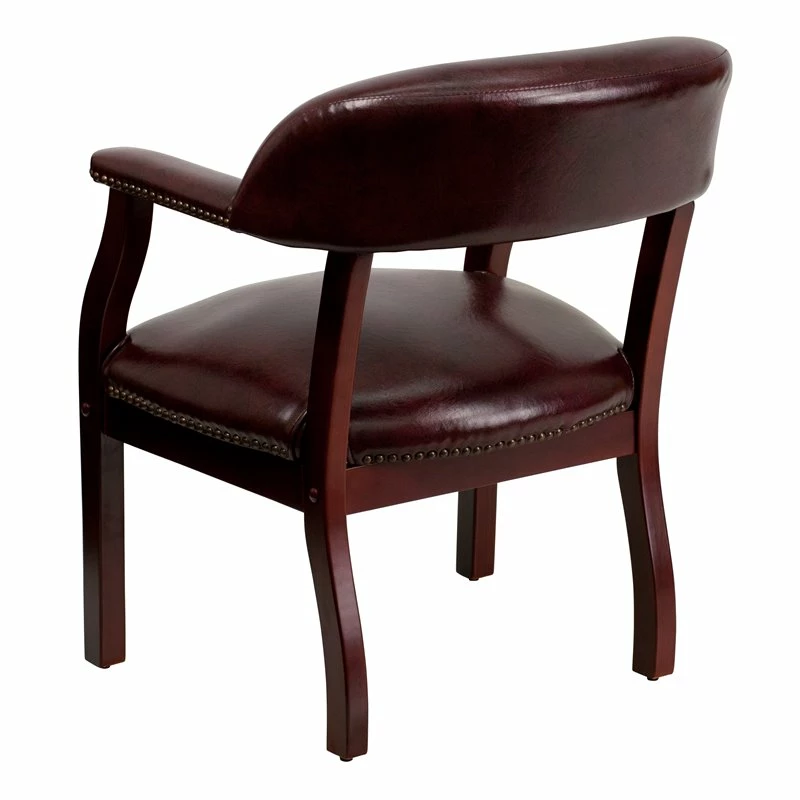 Promo ๐ Flash Furniture Luxurious Conference Guest Chair In Burgundy ๐ 7 Promo ๐ Flash Furniture Luxurious Conference Guest Chair In Burgundy ๐ - Image 7