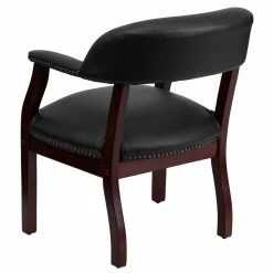 Flash Sale 😉 Flash Furniture Luxurious Conference Guest Chair In Black ✔️ -Guest Chairs Sales 462196 5 L