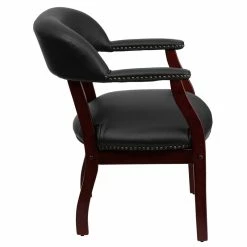 Flash Sale 😉 Flash Furniture Luxurious Conference Guest Chair In Black ✔️ -Guest Chairs Sales 462196 7 L