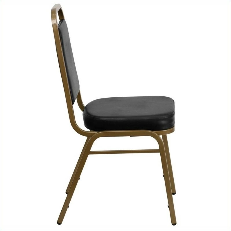 Buy ๐ฏ Flash Furniture Hercules Stacking Banquet Stacking Chair In Black And Gold โ 2 Buy ๐ฏ Flash Furniture Hercules Stacking Banquet Stacking Chair In Black And Gold โ - Image 2