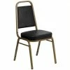 Buy 💯 Flash Furniture Hercules Stacking Banquet Stacking Chair In Black And Gold ⌛