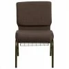 Coupon 😍 Flash Furniture Hercules Church Stacking Guest Chair In Brown ✨