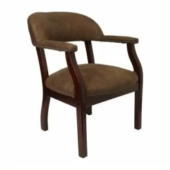 Cheapest 😀 Flash Furniture Bomber Jacket Luxurious Guest Chair In Brown ⭐