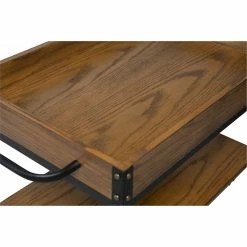 Promo π Linon Austin Metal And Wood Bar Cart In Brown π 16 Promo π Linon Austin Metal And Wood Bar Cart In Brown π -Guest Chairs Sales 638311 6 L