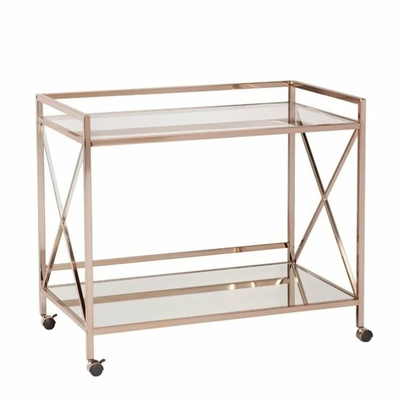 Budget π― Southern Enterprises SEI Furniture Maxton Bar Cart In Metallic Gold β€οΈ 1 Budget π― Southern Enterprises SEI Furniture Maxton Bar Cart In Metallic Gold β€οΈ